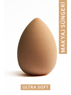 Hill Beauty Soft Makyaj Süngeri Bej