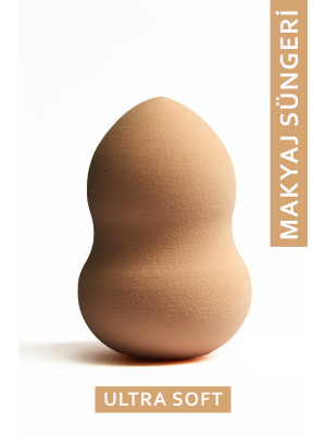 Hill Beauty Soft Makyaj Süngeri Bej